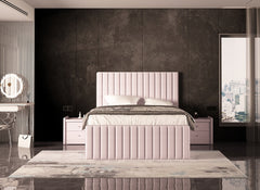 Selina Bed - end view