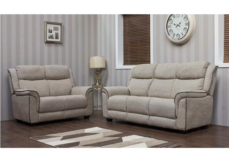 Spencer Taupe 3+2 Sofas