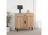 Tessa Two Door One Drawer Small Sideboard – Oak Effect Wooden Small Sideboard | Modern Living Room Furniture (Copy)