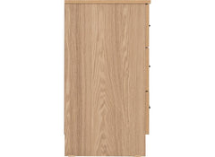 Tessa Six Drawer Bedroom Chest – Oak Effect Bedroom Furniture | Modern Bedroom Furniture