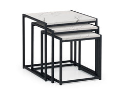 Tribeca Marble Effect Nest Of Tables - 1