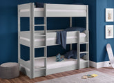 Trio Triple Dove Grey Bunk - room