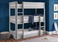 Trio Triple Dove Grey Bunk - room