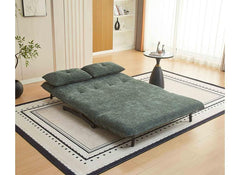Tucker Moss Style Sofa Beds – Japanese Style Fabric Sleeper Sofa in Stone, Terracotta & Winter Moss (Copy)