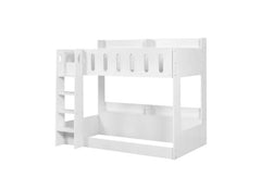 Vision Bunk Bed White Wooden Frame | Easy Clean Finish | Modern Space Saving Bed