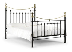 Victoria Satin Black Bed