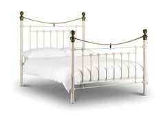 Victoria Stone White Bed