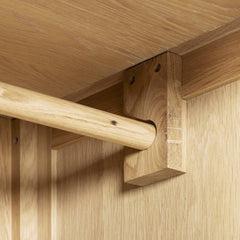 Windsor 3 Door 2 Drawer Wardrobe – Oak (WBF)