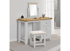 WINDSOR Dressing Table Set - PEBBLE GREY/OAK (WBF)