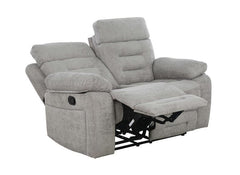 Wilbur Two Seat Sofa with Manual Recline | Fabric Upholstery | Pocket Sprung Comfort