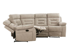 Wilbur Corner Group with Manual Recline | Fabric Upholstery | Pocket Sprung Comfort