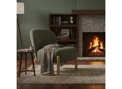 Alana Moss Green Chair - room