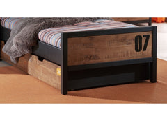 Alex Bed W/Drawer - detail