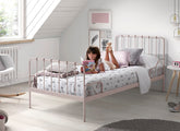 Alice Pink Metal Bedroom