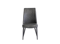 Amber Grey PU Dining Chair - 1