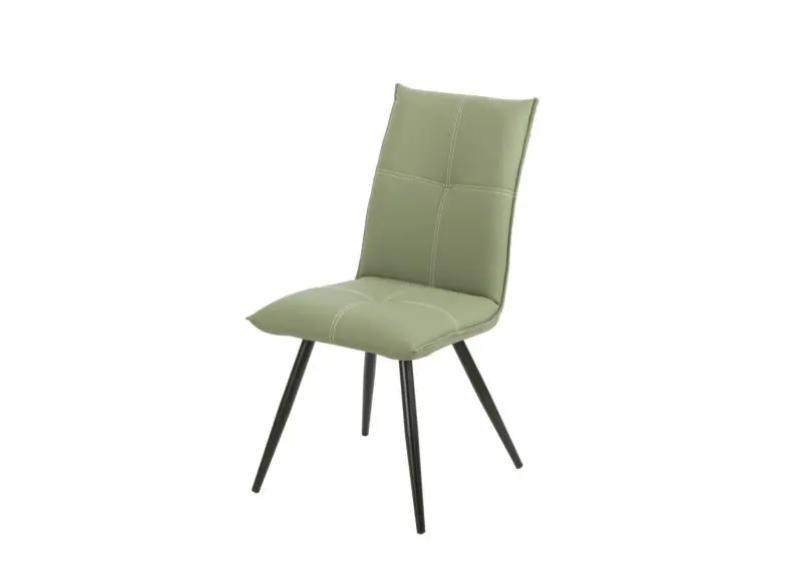 Anya Sage Green Dining Chair - 1