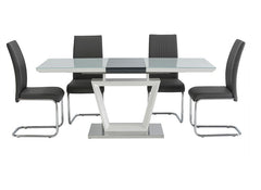 Arlington Table W/Monaco Grey Chairs
