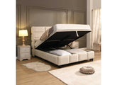 Armagh Ottoman Bed with Spacious Storage Compartment – Modern Lift-Up Fabric Storage Bed Frame