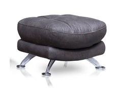 Axis Dark Grey Footstool