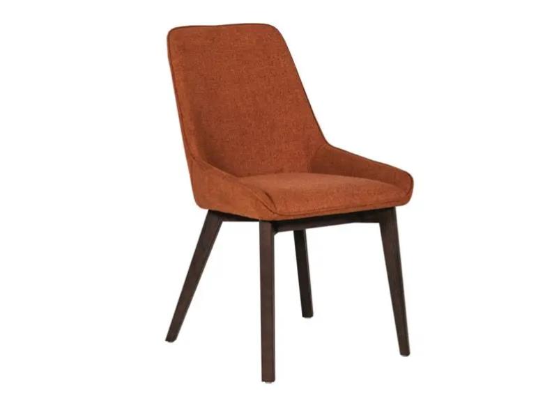 Axton Rust Fabric Chair