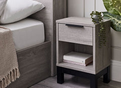Bali Grey Oak Bedside
