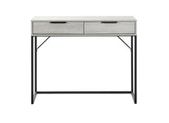 Bali Grey Oak Desk - front