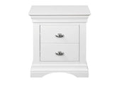 Bella White Bedside