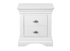 Bella White Bedside