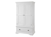Bella White Two Door Wardrobe - 1