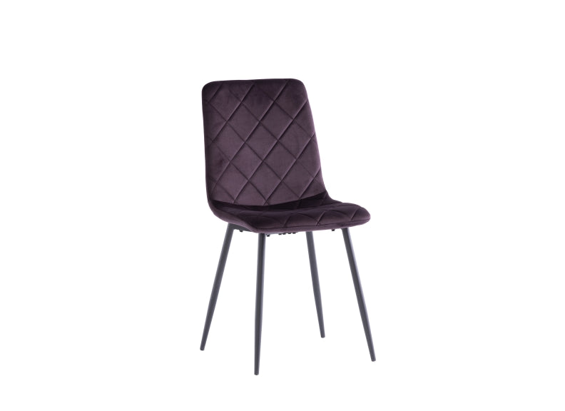 Bella Aubergine Chair