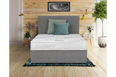 Bella Complete Bed Set - 5 ft Divan Bed With Headboard And Fabric Colour Options