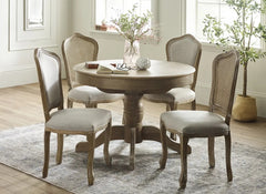 Camille Round Extending Dining Set (Pre-Order Only)