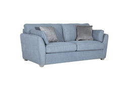 Cantrell Blue Sofa Bed - closed