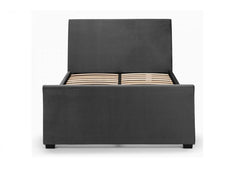 Capri Dark Grey Bed W/Drawers - base