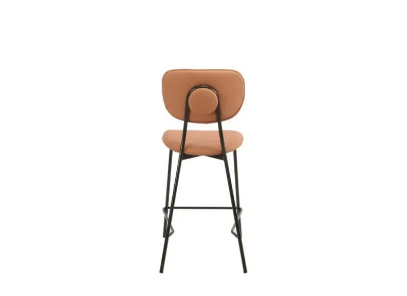 Capri Cognac/Salmon Stool