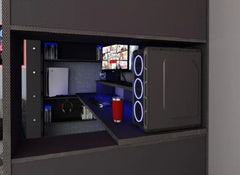 Trasman Carbon High Sleeper - desk