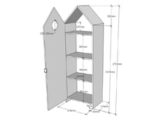 Casami Wardrobe - dimensions