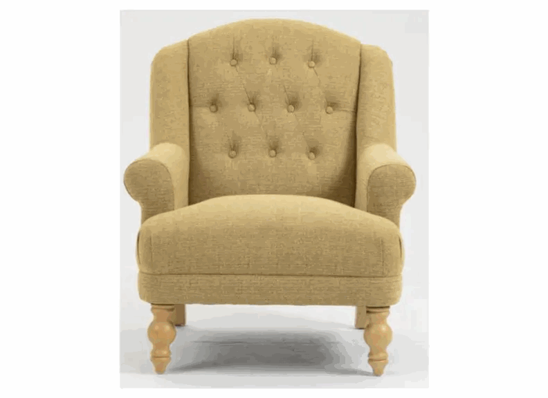 Charlotte Sand Armchair - front