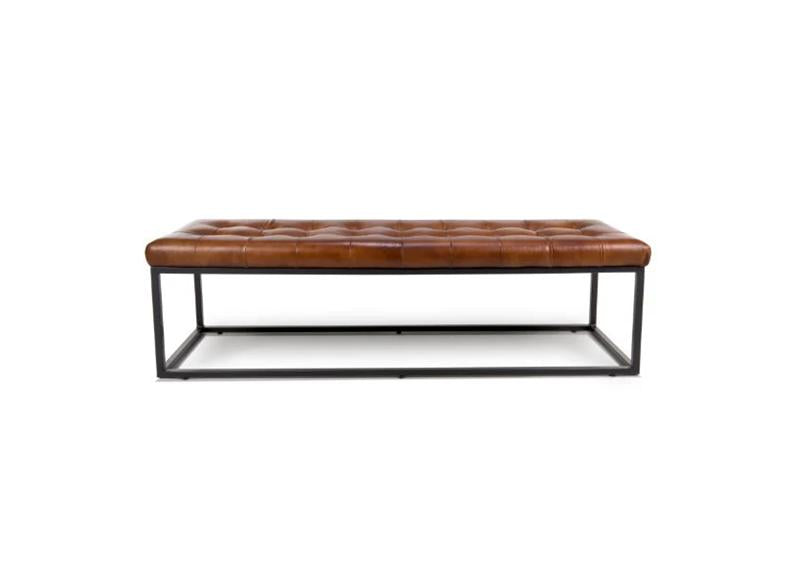 Chester Tan Bench - front