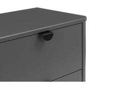 Chloe Two Drawer Bedside - detail