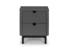 Chloe Two Drawer Bedside - 1