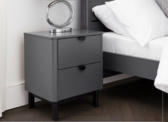 Chloe Two Drawer Bedside - room