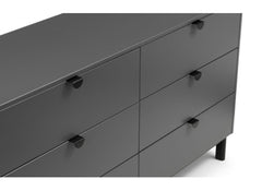 Chelsea Six Drawer Chest Of Drawers - detail