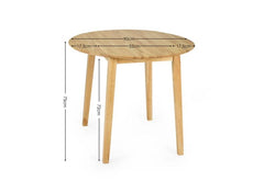 Coast Oak Drop Leaf Table