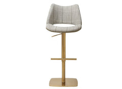 Contour Olive Fusion Stool - front