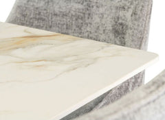 Cora Kass Gold Table - detail