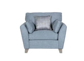 Cantrell Blue armchair - 2