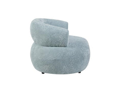 Daisy Teal Accent Chair - side