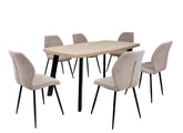 Dalton Fixed Dining Sets W/Conway Dining Chairs