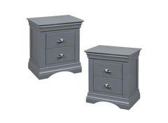 Daniella Grey Bedside - 2